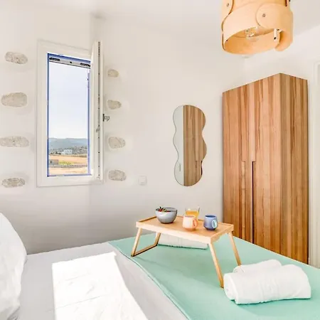 Paros Sea View Eco - Aetherian Ciel Villas, Niso 펜션 Mármara