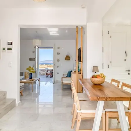 펜션 Paros Sea View Eco - Aetherian Ciel Villas, Niso Mármara