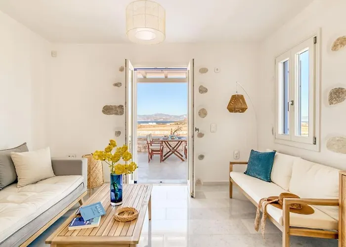 別荘 Paros Sea View Eco - Aetherian Ciel Villas, Niso
