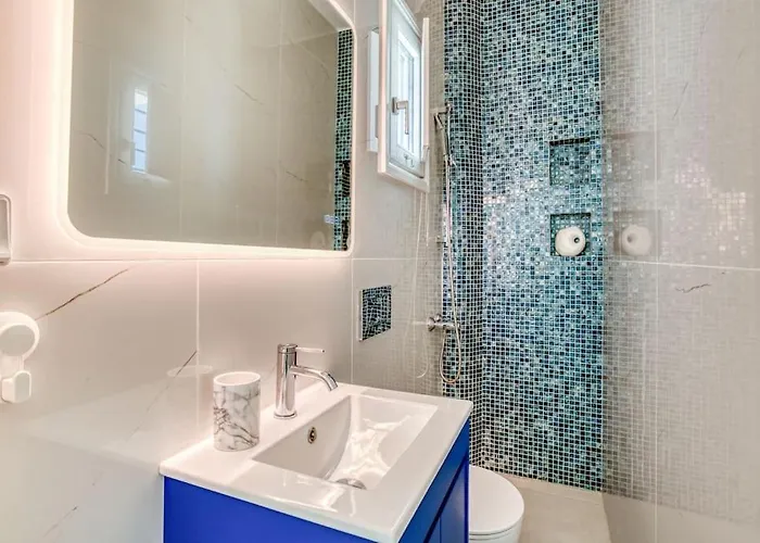 Paros Sea View Eco - Aetherian Ciel Villas, Niso Feriehus Mármara